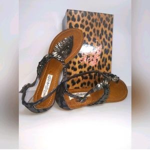 Naughty Monkey Sandals. Like New

Condition